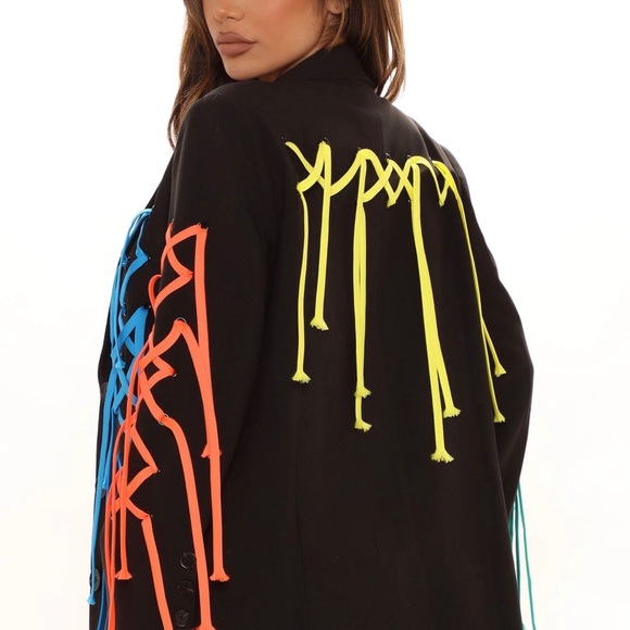 Entangled String Blazer Neon Color Laces - Picture 3 of 7